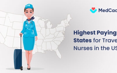 Highest-paying states for Travel nurses in USA